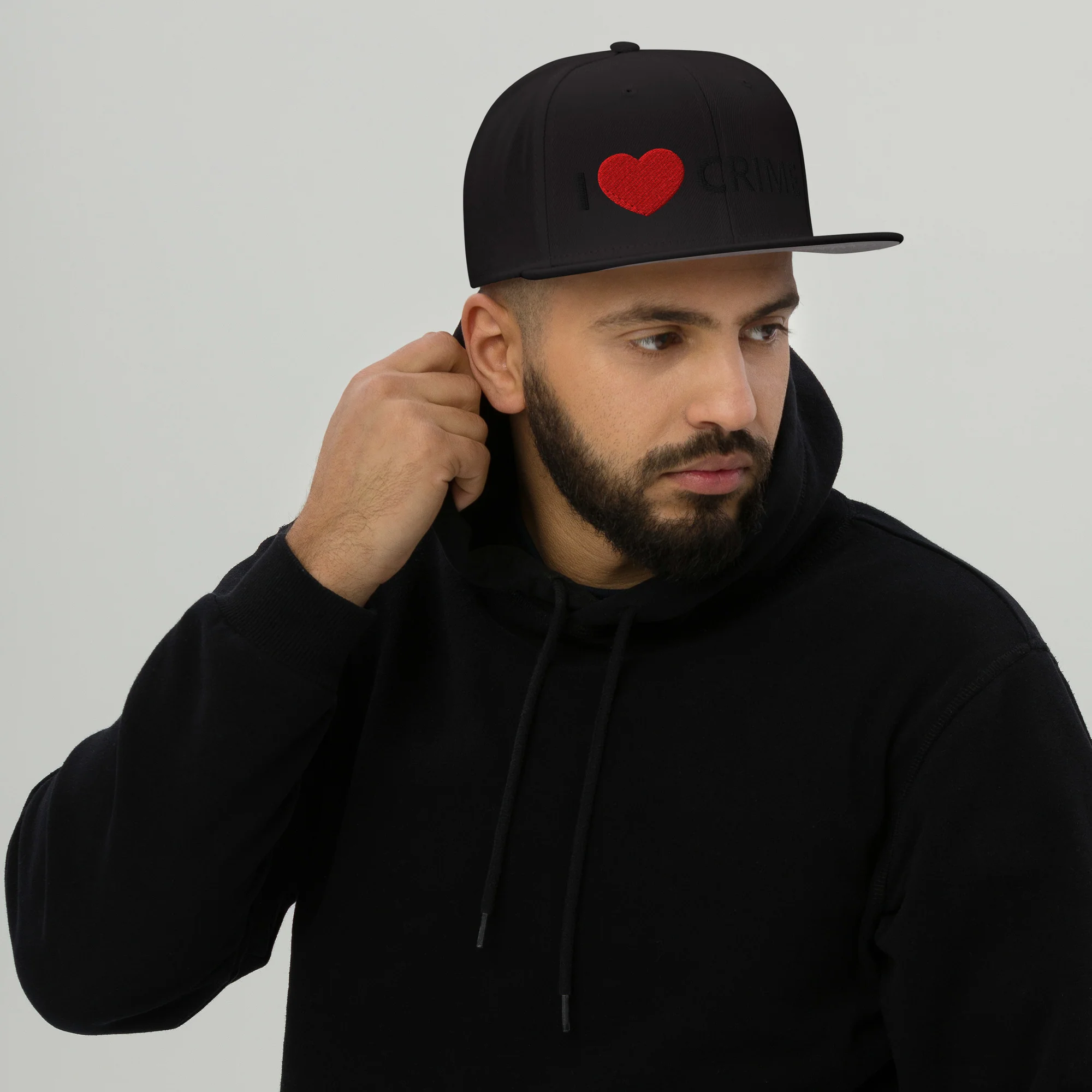 I♥️CRIME Snapback - Image 13