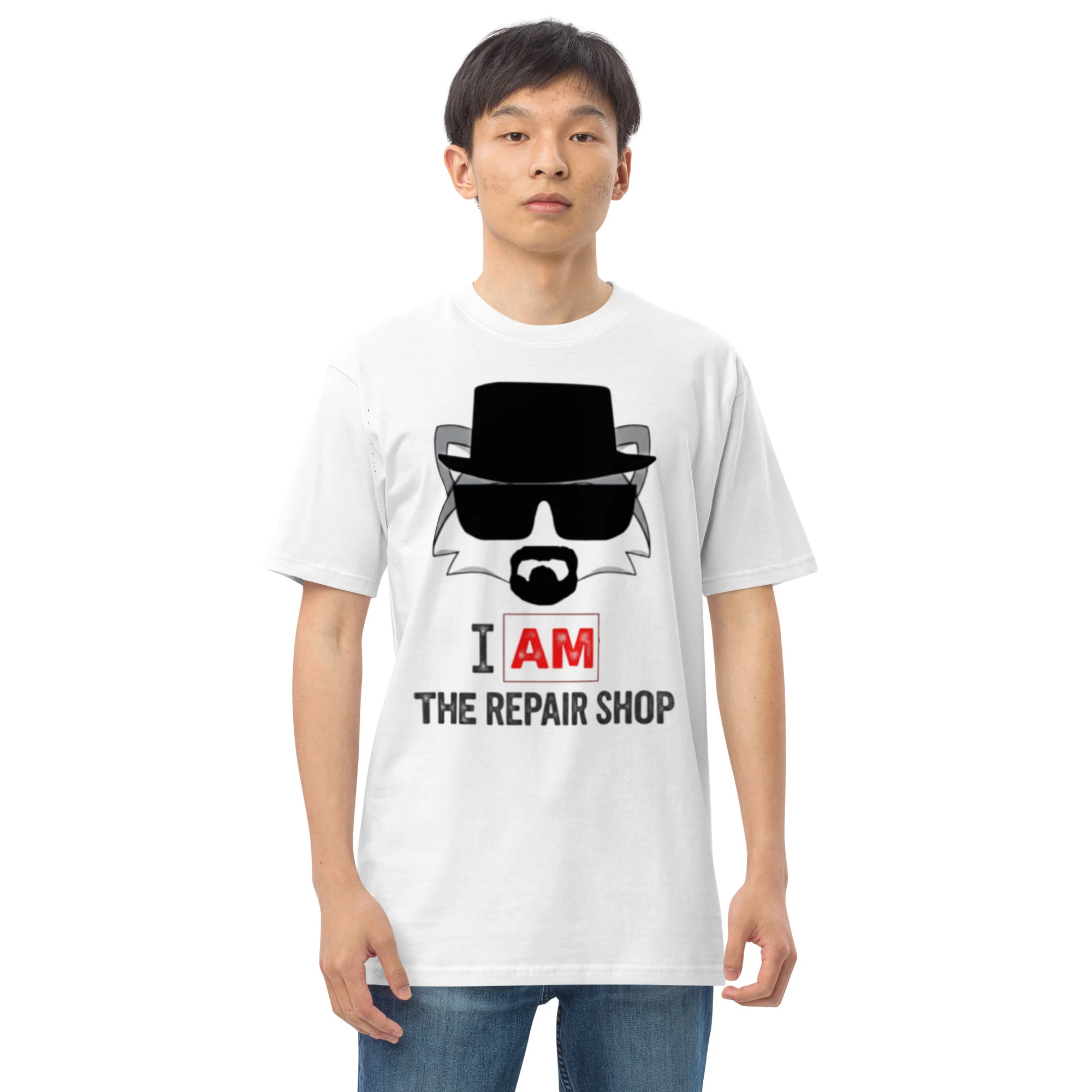 I AM THE REPAIR SHOP (White)